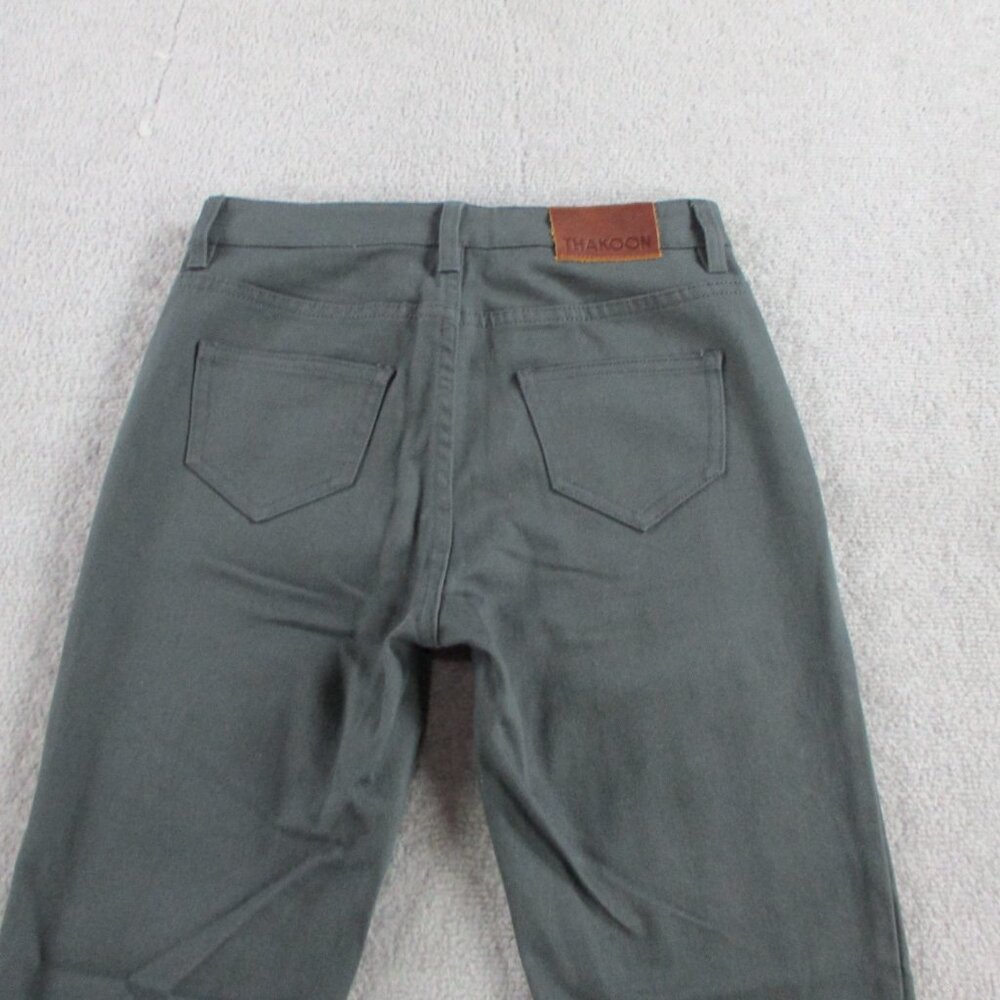 Thakoon Jeans Womens 0 Slate Gray Classic Cropped Casual Daily Everyday NWT - Picture 5 of 13